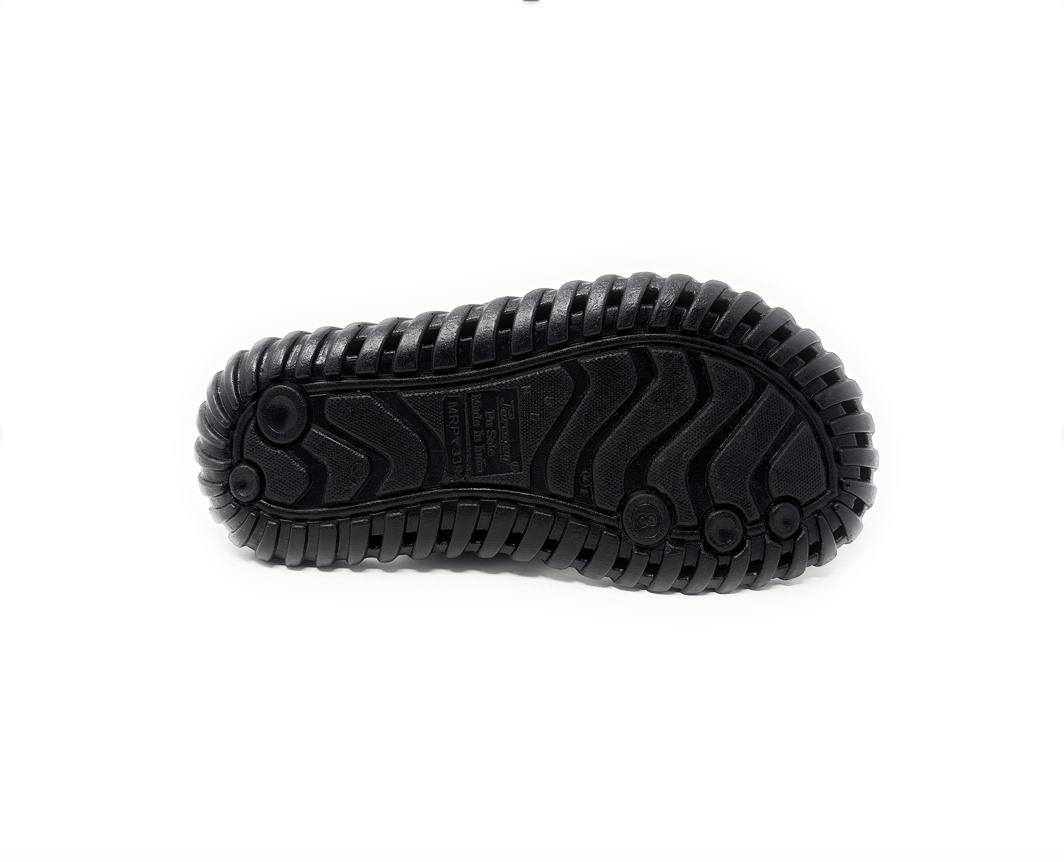 Paragon 6902 Men's Black and Red Ergonomics Thongs and Flip Flops, Textured Comfort Sole - SONI TRADERS