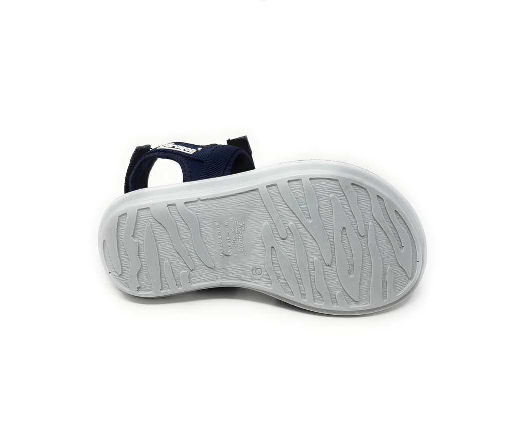 Paragon Mens 8721 Navy Blue Hook-and-Loop For 3 Straps Custom Fit Sport Sandals