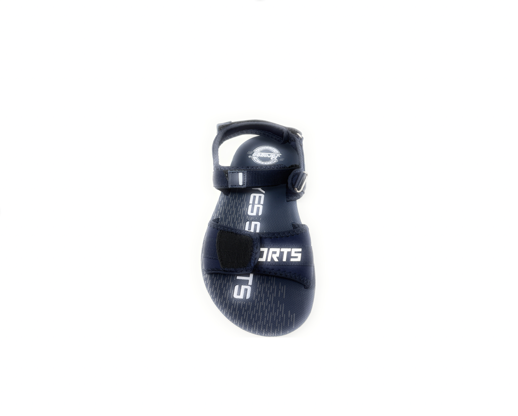 Paragon Mens 8721 Navy Blue Hook-and-Loop For 3 Straps Custom Fit Sport Sandals